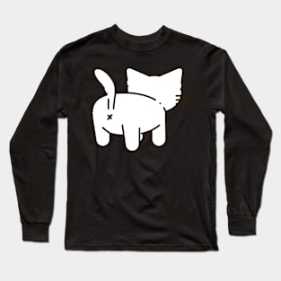 Cat Butt Long Sleeve T-Shirt